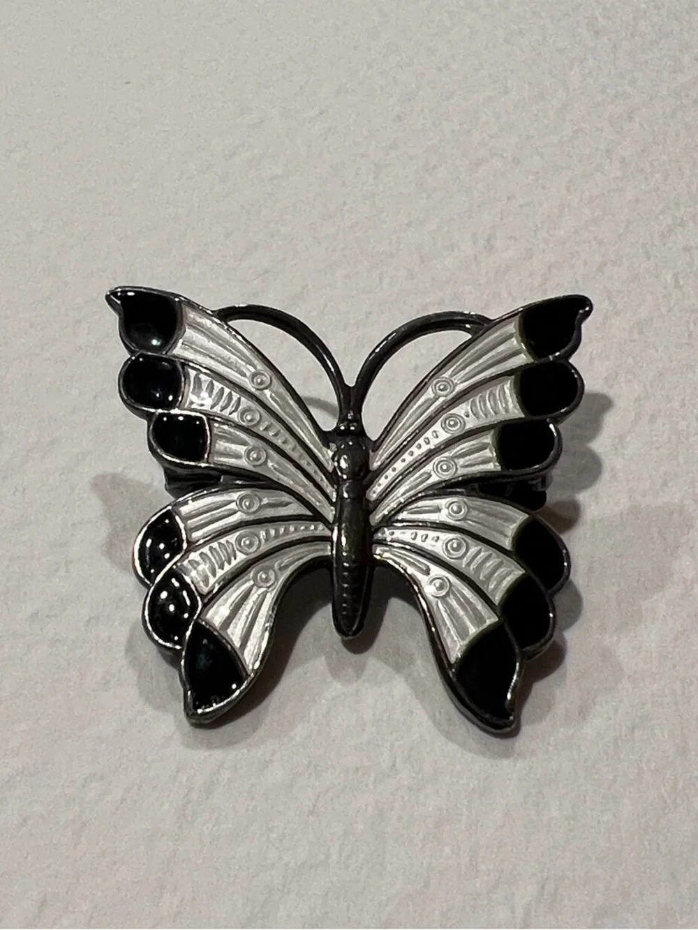 Sterling Silver Butterfly Brooch